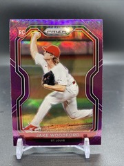 2021 Panini Prizm Tier II Purple Jake Woodford #101 Rookie